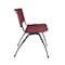 Regency Kahlo Square Table & Chair Sets, 48 W, 48 L, 29 H, Wood, Metal, Plastic Top, Cherry TPL4848CHBK47BY - alternate 7